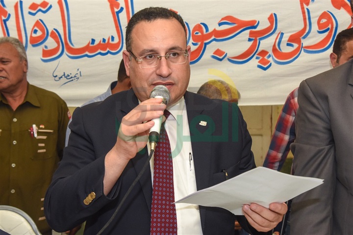 محافظ الإسكندرية يضع حجر الأساس لمحطة معالجة مياه الصرف الصحي بقرية أبيس  