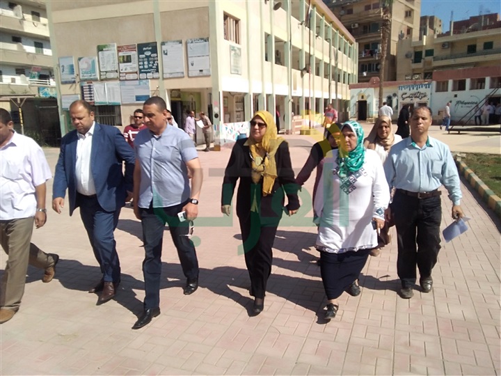 بالصور...سكرتير مساعد كفر الشيخ يفاجئ عدد من المدارس للتأكد من جاهزيتها