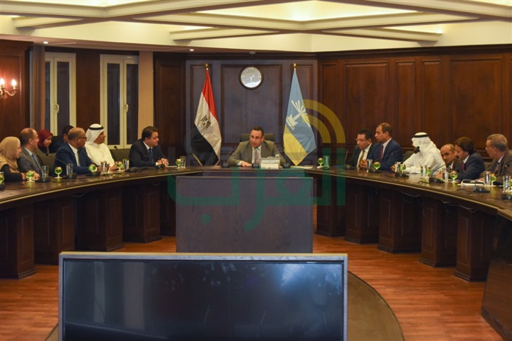 محافظ الاسكندرية  يؤكد علي أهمية تبادل الخبرات بين جميع الدول العربية 