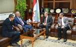 بالصور.. محافظ كفر الشيخ يستقبل مدير الأمن والمستشار العسكري