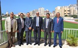 رئيس جامعة الإسكندرية يشارك في اجتماع مجلس كلية الطب البيطري 
