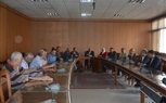 رئيس جامعة الزقازيق يتفقد معرض الأنشطة الطلابية بالتربية الرياضية بنين