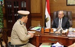 بالصور.. محافظ كفر الشيخ يلتقي مدير شرطة المسطحات المائية