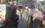 بالصور..مستقبل وطن بكفر الشيخ يدفع ب5 سيارات سلع غذائية في مولد الدسوقي 
