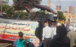بالصور..مستقبل وطن بكفر الشيخ يدفع ب5 سيارات سلع غذائية في مولد الدسوقي 