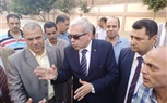 وفدًا من البرلمان الأوربى يتفقد الإنشاءات الجديدة بمدرسة الخصوص 