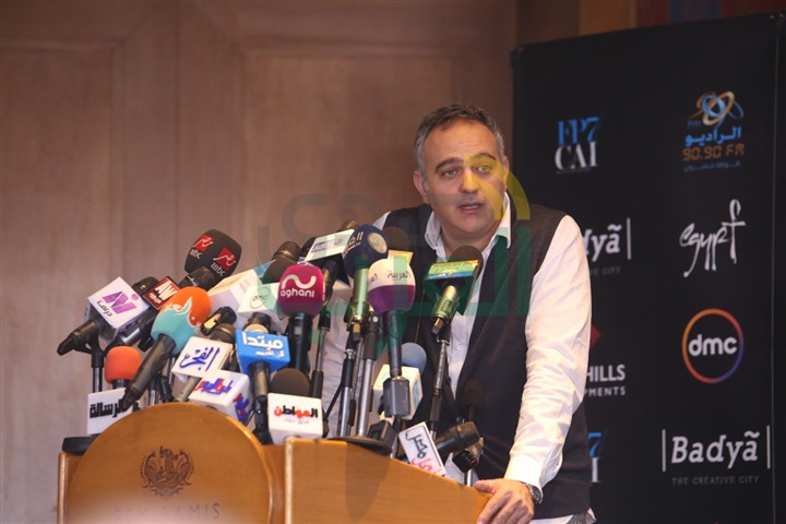 بالصور.. بدء المؤتمر الصحفي لمهرجان القاهرة السينمائي بالصور.. بدء المؤتمر الصحفي لمهرجان القاهرة السينمائي