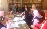 مدير عام الإدارة التعليمية بنجع حمادي يشهد فعاليات مسابقة المشروع القومي للقراءة 