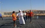 المبتهل محمود الحديوي يزور إنشاءات المرحلة الثالثة بمستشفي شفاء الأورمان لعلاج الأورام بالأقصر