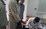 توقيع الكشف الطبى على ضابط وأفراد الشرطة بالقليوبية 