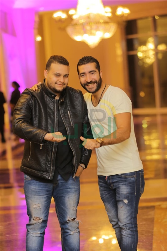بالصور ... الظهور الاول لـ "دياب" بعد زواجه فى حفل لأحد شركات الطيران بالصور ... الظهور الاول لـ "دياب" بعد زواجه فى حفل لأحد شركات الطيران