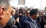 بالصور.. محافظ القليوبية يستقبل وزير النقل