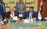 أكاديمية البحث العلمي وجامعة الزقازيق توقعان اتفاقية لبدء المرحلة الثانية في مشروع خفض منسوب المياه الجوفية في أسوان