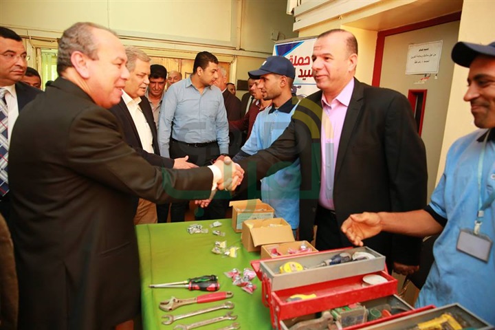 بالصور.. اطلاق مبادرة "القطع الموفرة" لترشيد استهلاك مياه الشرب بكفر الشيخ