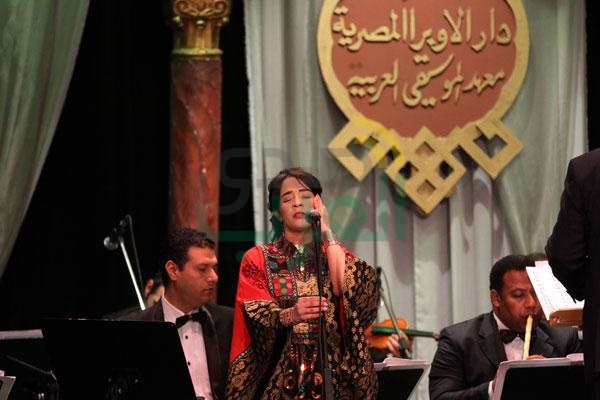 وهابيات علي مسرح معهد الموسيقي العربية وهابيات علي مسرح معهد الموسيقي العربية