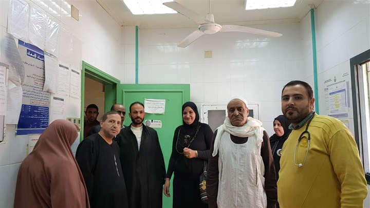 بالصور.. الكشف علي 1508 حالات ضمن قافلة مجانية لمستقبل وطن بكفر الشيخ