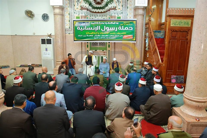 شاهد.. محافظ كفرالشيخ يشهد احتفال الأوقاف بالمولد النبوي
