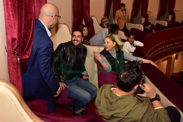 بالصور.. نجوم الفن في "جريما في المعادي" لأشرف عبد الباقي بالصور.. نجوم الفن في "جريما في المعادي" لأشرف عبد الباقي