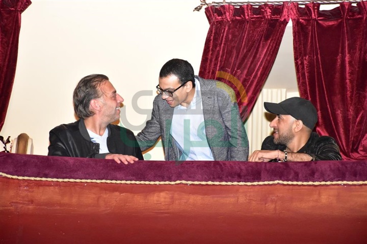 بالصور.. نجوم الفن في "جريما في المعادي" لأشرف عبد الباقي بالصور.. نجوم الفن في "جريما في المعادي" لأشرف عبد الباقي