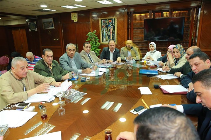 بالصور.. محافظ كفر الشيخ يبحث مشكلات المواطنين مع أعضاء مجلس النواب