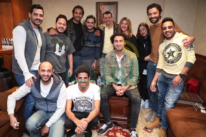 بالصور.. أشرف عبدالباقي يُستقبل دنيا سمير غانم وكريم فهمي وكريم محمود عبدالعزيز في مسرح مصر بالصور.. أشرف عبدالباقي يُستقبل دنيا سمير غانم وكريم فهمي وكريم محمود عبدالعزيز في مسرح مصر