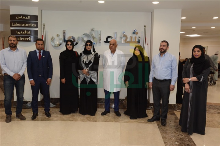 وفد مستثمرات من دولة الإمارات يزرن مستشفي شفاء الأورمان بالأقصر