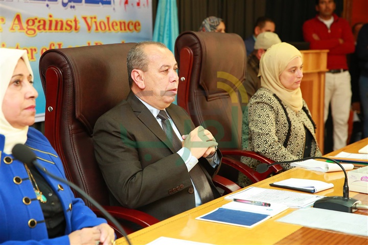 بالصور..محافظ كفر الشيخ يطلق حملة لمناهضة العنف ضد المرأة 