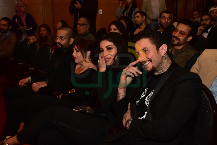 ندوة فيلم "ورد مسموم" بحضور أحمد الفيشاوي ولبلبة ندوة فيلم "ورد مسموم" بحضور أحمد الفيشاوي ولبلبة