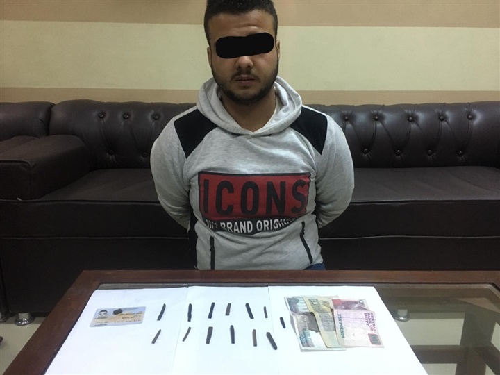 القبض علي 7 متهمين متلبسين بأسلحة نارية ومخدرات بكفر الشيخ