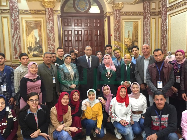 بالصور.. طلاب كفر الشيخ في ضيافة مجلس النواب