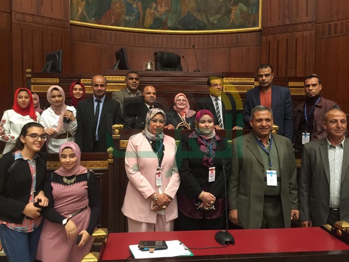 بالصور.. طلاب كفر الشيخ في ضيافة مجلس النواب
