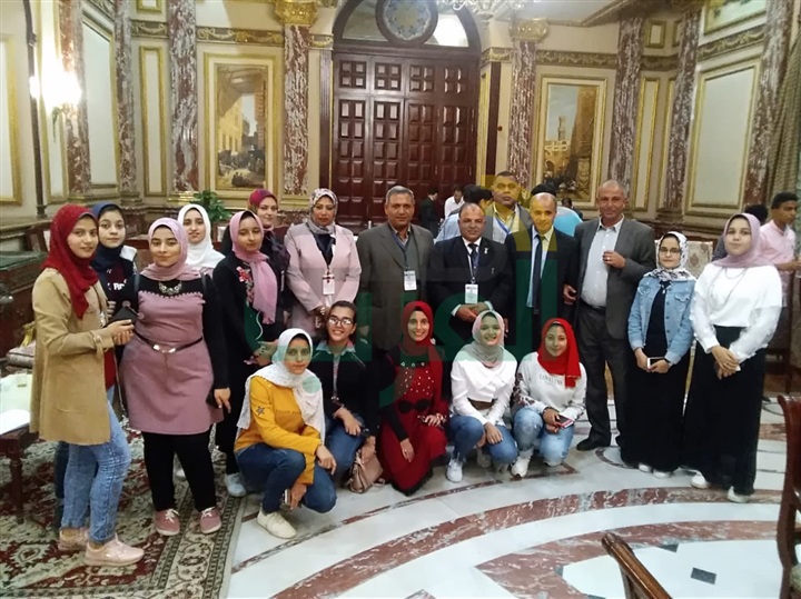 بالصور.. طلاب كفر الشيخ في ضيافة مجلس النواب