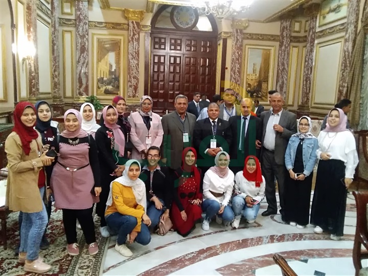 بالصور.. طلاب كفر الشيخ في ضيافة مجلس النواب