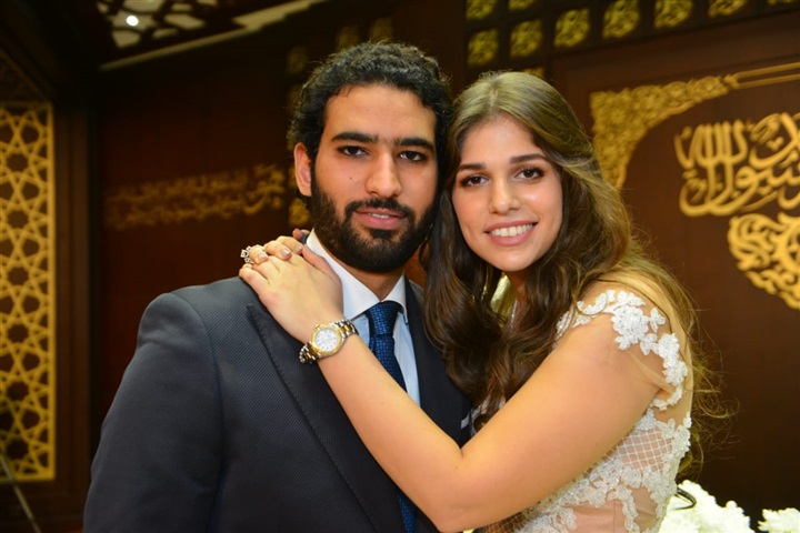 بالصور.. مصطفى حسني يعقد قران إسلام خالد صلاح على مريم قورة بالصور.. مصطفى حسني يعقد قران إسلام خالد صلاح على مريم قورة