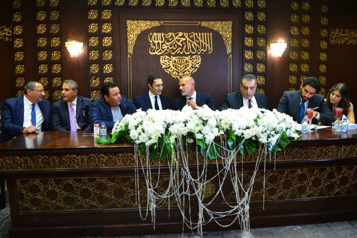 بالصور.. مصطفى حسني يعقد قران إسلام خالد صلاح على مريم قورة بالصور.. مصطفى حسني يعقد قران إسلام خالد صلاح على مريم قورة