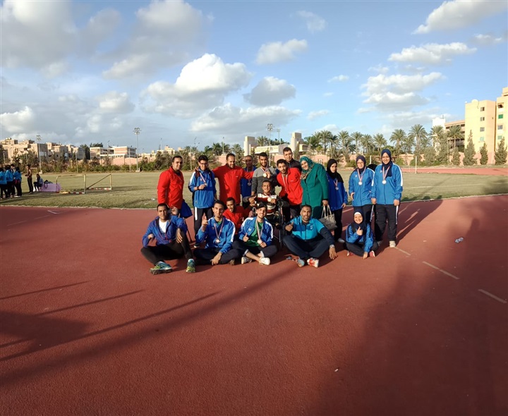 جامعة بنها تحصد 12 ميدالية فى بطولة ذوى الاحتياجات الخاصة بالإسكندرية