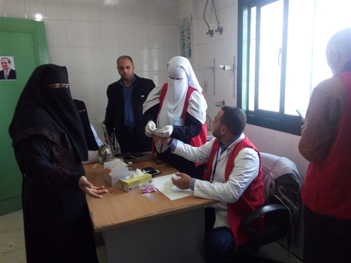 بالصور.."مستقبل وطن" يدعم مبادرة الرئيس"100 مليون صحة" بكفر الشيخ