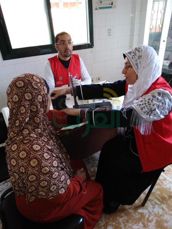 بالصور...إقبال كبير في ثاني أيام مبادرة 100 مليون صحة بكفر الشيخ