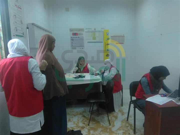 بالصور...إقبال كبير في ثاني أيام مبادرة 100 مليون صحة بكفر الشيخ