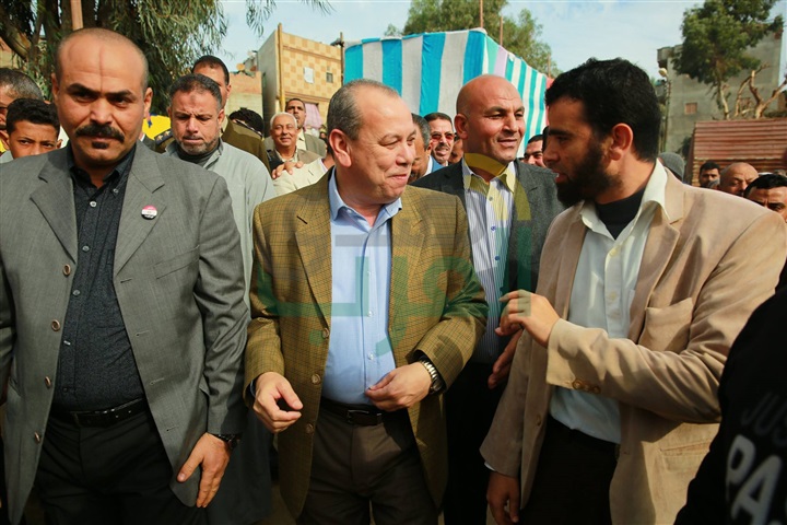 بالصور.. محافظ كفر الشيخ يضع حجر الأساس لملعب مركز شباب الجزيرة الخضراء