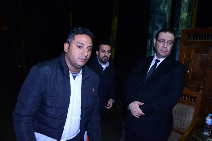 بالصور.. نجوم الفن والإعلام بعزاء والدة الدكتور محمد رفعت