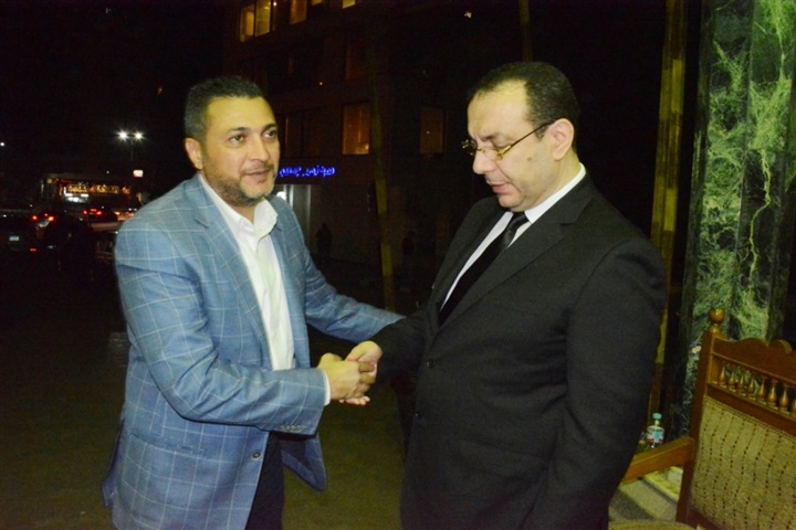 بالصور.. نجوم الفن والإعلام بعزاء والدة الدكتور محمد رفعت