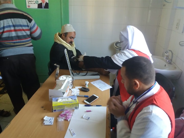 بالصور.."مستقبل وطن" يدعم مبادرة الرئيس"100 مليون صحة" بكفر الشيخ
