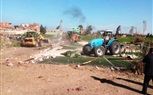 إزالة ( ١٠١٤ ) حالة تعدي علي الأراضي الزراعية بالشرقية