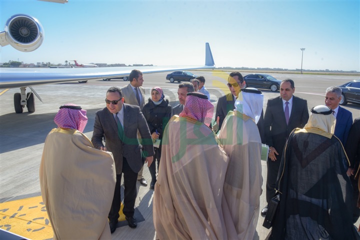 محافظ الإسكندرية يستقبل بن سلمان آل سعود في السعودية 