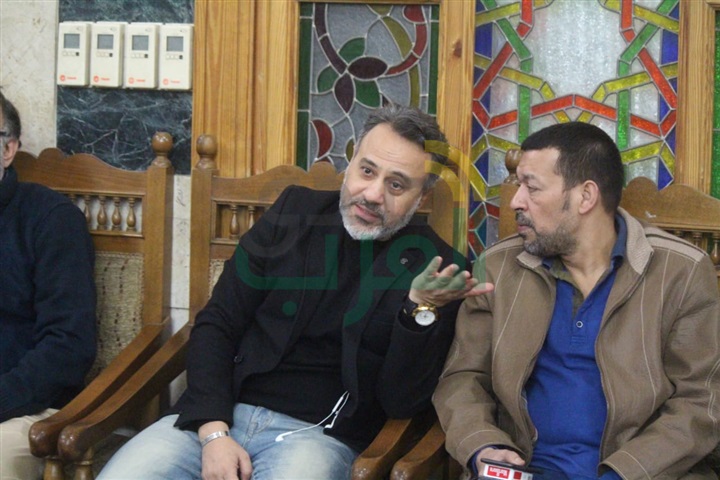 بالصور.. نجوم الفن في عزاء احمد السيد بعمر مكرم بالصور.. نجوم الفن في عزاء احمد السيد بعمر مكرم