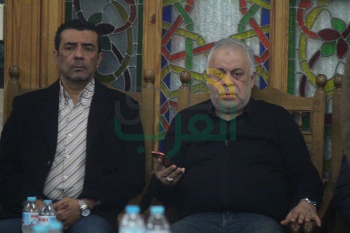 بالصور.. نجوم الفن في عزاء احمد السيد بعمر مكرم بالصور.. نجوم الفن في عزاء احمد السيد بعمر مكرم