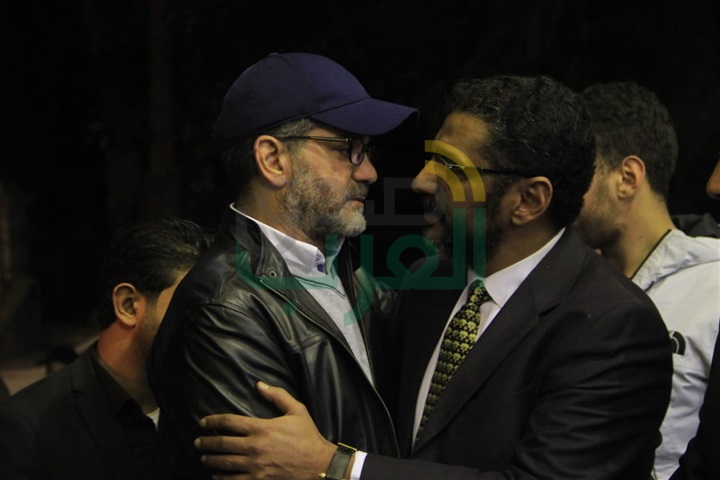 بالصور.. نجوم الفن في عزاء احمد السيد بعمر مكرم بالصور.. نجوم الفن في عزاء احمد السيد بعمر مكرم