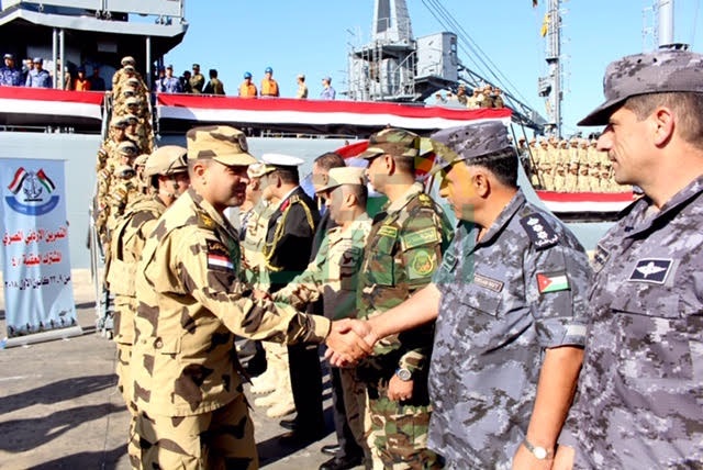 القوات المسلحة المصرية والأردنية تنفذان التدريب المشترك المصرى الأردنى "العقبة -4"