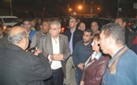  محافظ المنيا يتفقد أعمال الرصف بشارعين بمركز بني مزار